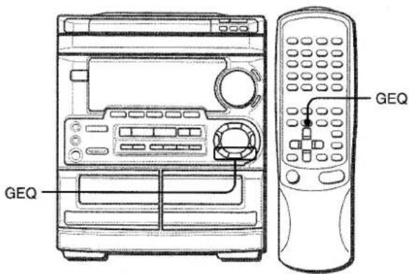 AIWA CXNMT50 - EGALISEUR GRAPHIQUE - 1