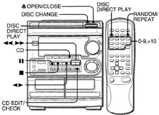 AIWA CXNMT50 - OPERATIONS DE BASE - 1