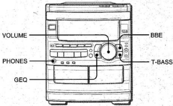 AIWA CXNA92 - AJUSTES DE AUDIO - 1