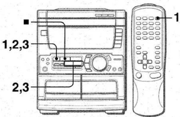 AIWA CXNA71 - PUESTA EN HORA DEL RELOJ - 1