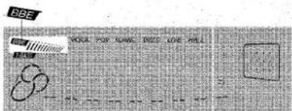 AIWA CXNA71 - Pulse el botón BBE. - 1