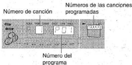 AIWA CXNA71 - Para comprobar elorden de los nombres de las canciones programadas - 1