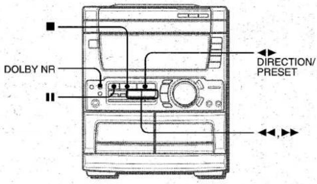 AIWA CXNA71 - PLAYING BACK A TAPE - 1