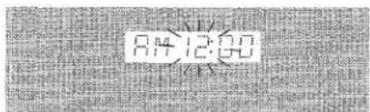 AIWA CXNA71 - Reglage de l'horloge - 2