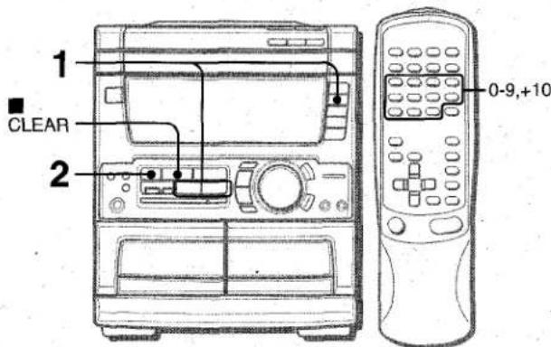 AIWA CXNA71 - Memorisation de stations - 1