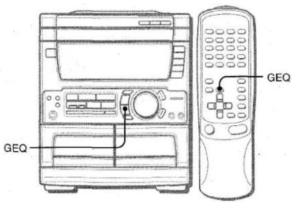 AIWA CXNA71 - ECUALIZADOR GRAFICO - 1