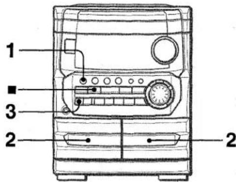 AIWA CXNMT240 - DUPLICATION DE LA TOTALITE D'UNE CASSETTE - 1