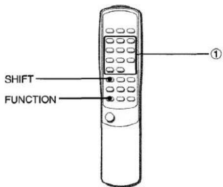 AIWA CXNA303 - Para utiliser FUNCTION del control remoto - 1