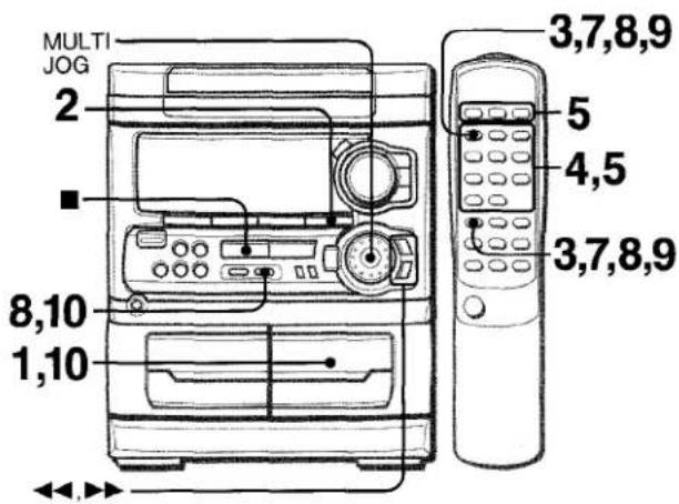 AIWA CXNA303 - PROGRAMMED EDIT RECORDING - 1