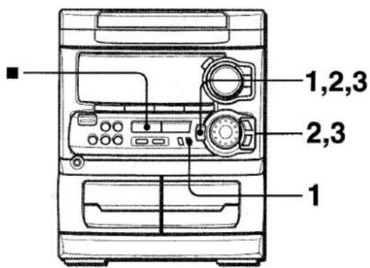 AIWA CXNA303 - PUESTA EN HORA DEL RELOJ - 1