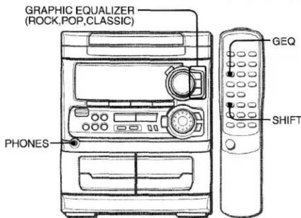 AIWA CXNA303 - ECUALIZADOR GRAFICO - 1