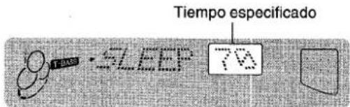 AIWA CXNA303 - AJUSTE DEL TEMPORIZADOR PARA DORMIR - 3