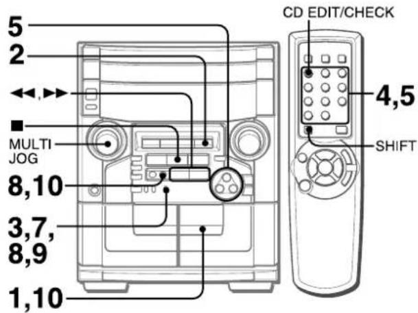 AIWA CXNAJ54 - Enregistrement avec montage programme - 1