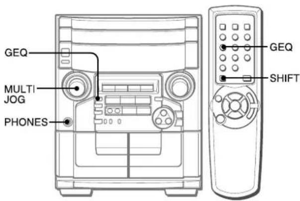 AIWA CXNAJ54 - ECUALIZADOR GRAFICO - 1