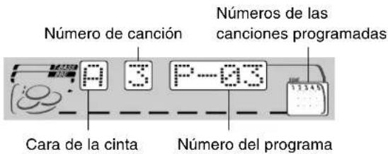 AIWA CXNAJ54 - Para comprobar elorden de los+numeros de las canciones programadas - 1