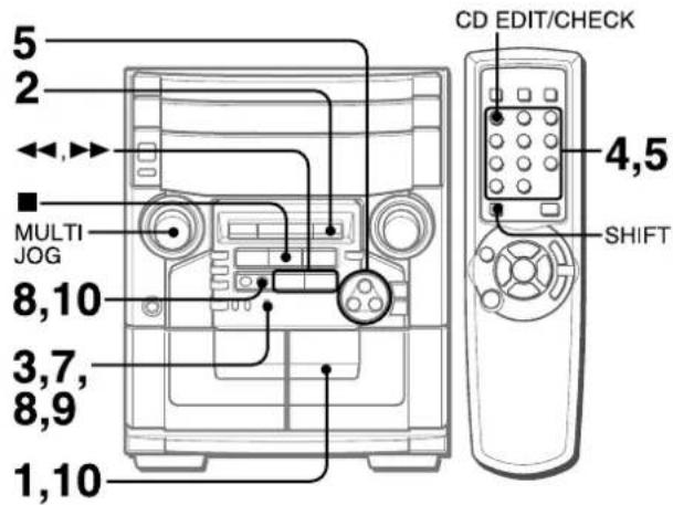 AIWA CXNAJ54 - GRABACION CON EDICION PROGRAMADA - 1