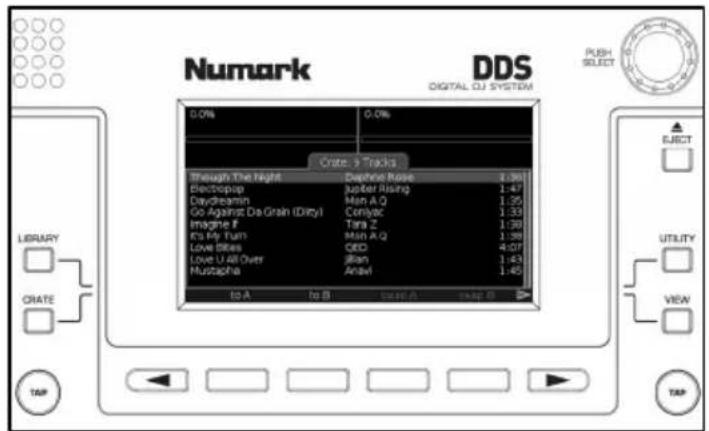 NUMARK DDS80 - Arbeitsbereich - 1