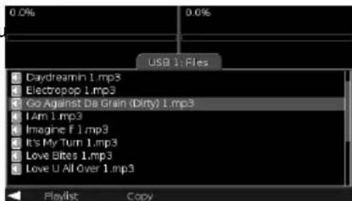 NUMARK DDS80 - File view (affichage fichier) - 1