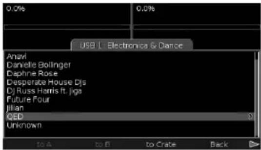 NUMARK DDS80 - Browsen - 2