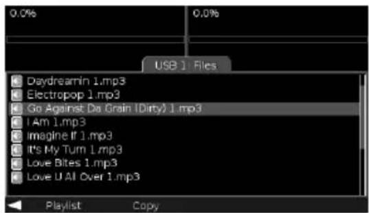 NUMARK DDS80 - Visualizzazione File - 1