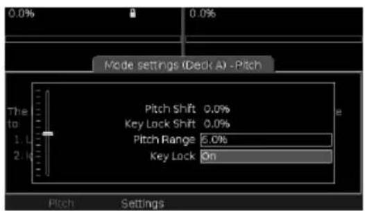 NUMARK DDS80 - PITCH - 1