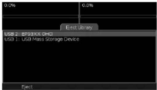 NUMARK DDS80 - EJECTING A LIBRARY - 2