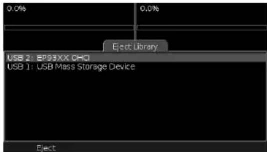 NUMARK DDS80 - Éjecter une bibliothèque - 2