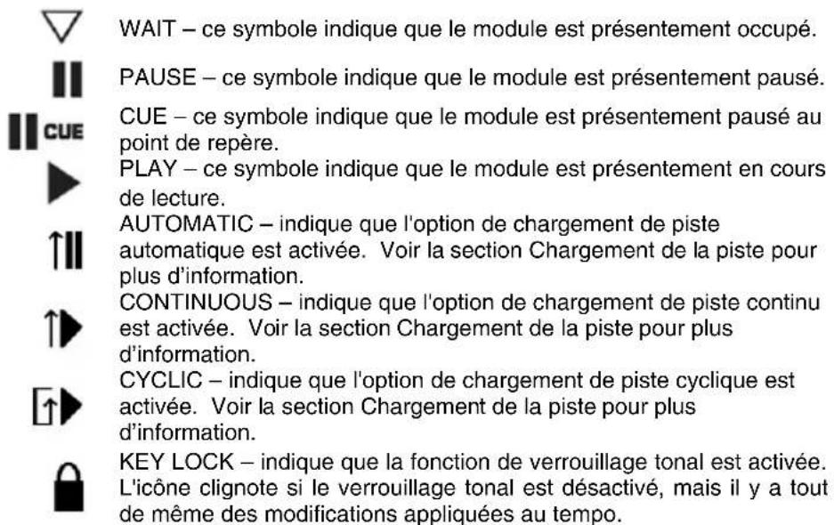NUMARK DDS80 - Écrans du module - 1