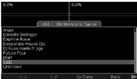 NUMARK DDS80 - Browsing - 2