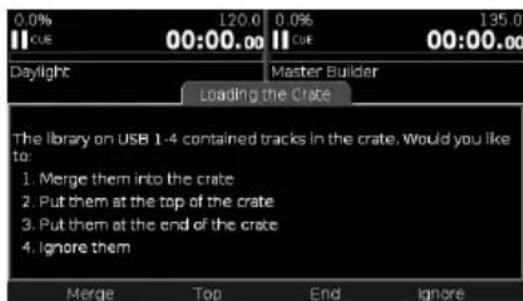 NUMARK DDS80 - LADEN UND SPEICHERN DES CRATE - 1