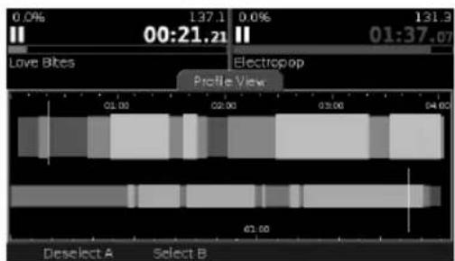 NUMARK DDS80 - - Auswahle eines Decks - 1
