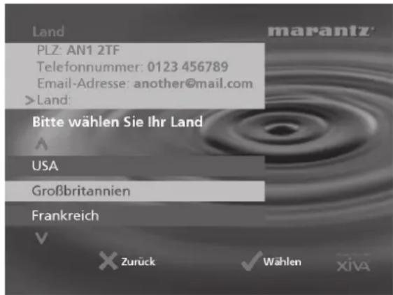 MARANTZ DH9500 - So verwenden Sie die alphanumerische Tastatur - 1