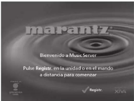 MARANTZ DH9500 - Para registrar Music Server - 1