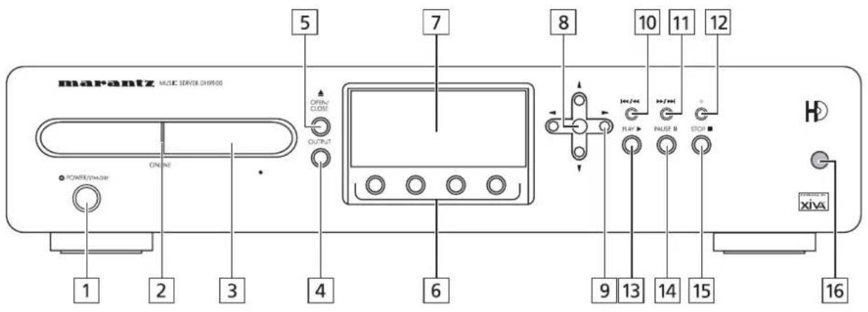 MARANTZ DH9500 - Remarque - 1