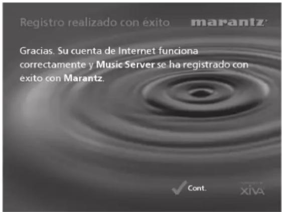 MARANTZ DH9500 - No conectar a Internet - 2