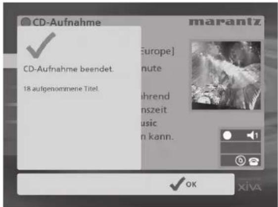 MARANTZ DH9500 - So führen Sie eine automatische Aufnahme durch - 3