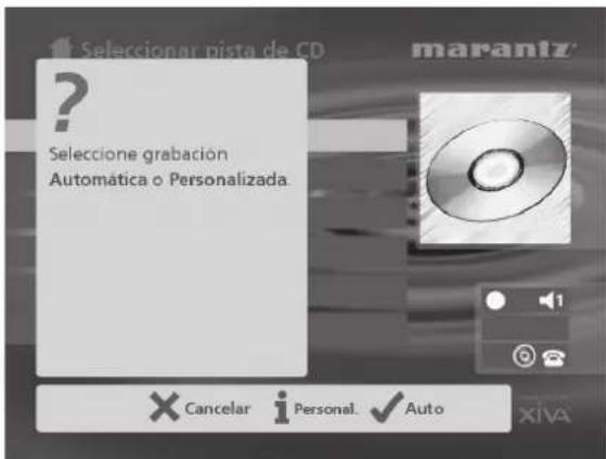 MARANTZ DH9500 - GRABACIÓN DESDE UN CD - 2
