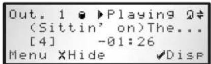 MARANTZ DH9500 - So wechseln Sie zwischen den angezeigten Informationen - 2