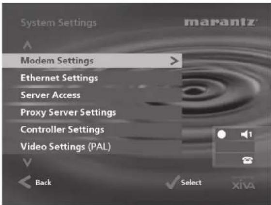 MARANTZ DH9500 - System Settings - 1