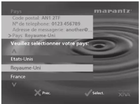 MARANTZ DH9500 - Pour utiliser le pavé alphanumérique - 1