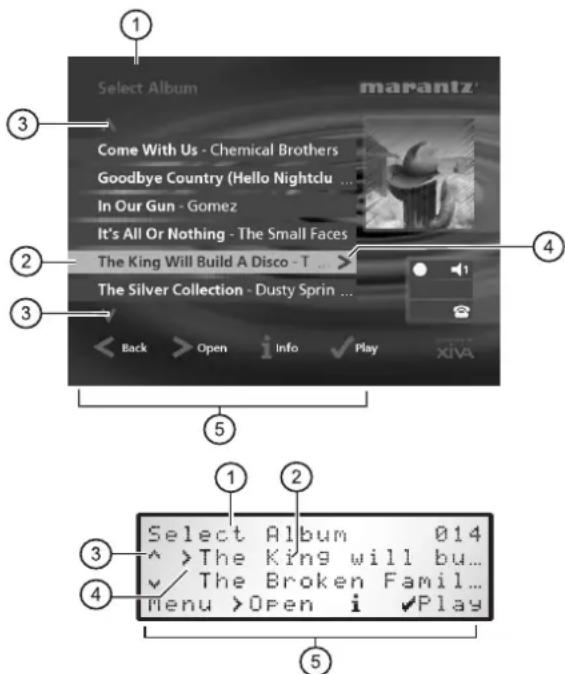 MARANTZ DH9500 - TV SCREEN AND FRONT PANEL DISPLAY - 1