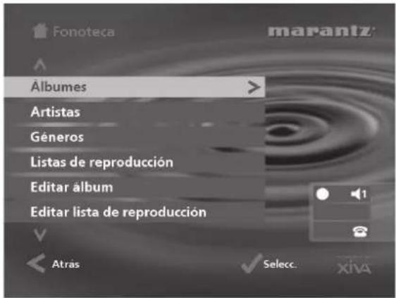 MARANTZ DH9500 - REPRODUCCIÓN DE MÚSICA DESDE LA FONOTECA - 1