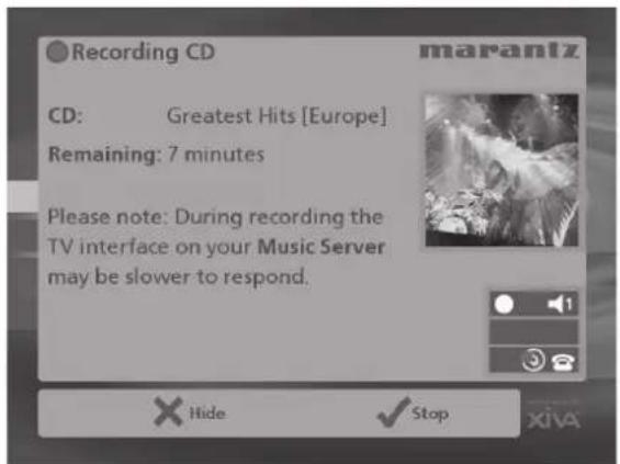 MARANTZ DH9500 - To make an auto (one-touch) recording - 2