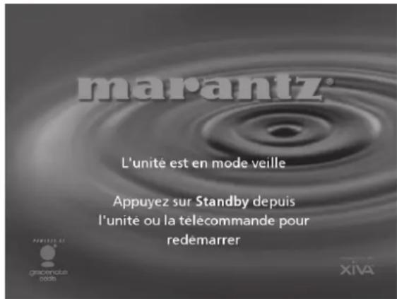 MARANTZ DH9500 - Pour activer le mode Veille ou Arrêt - 3
