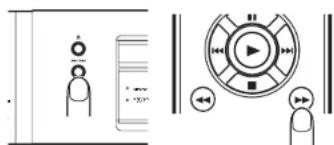 MARANTZ CD5003 - Recherche avant dans la piste en cours de lecture - 1
