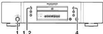 MARANTZ CD5003 - LECTURE DES FICHIERS MP3/WMA - 1