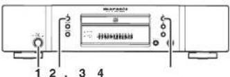 MARANTZ CD5003 - FONCTIONS DE BASE - CD AUDIO - - 1