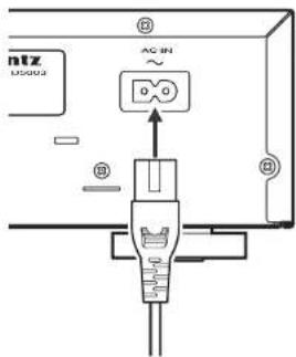MARANTZ CD5003 - RACCORDEMENT À L'ALIMENTATION ÉLECTRIQUE - 1