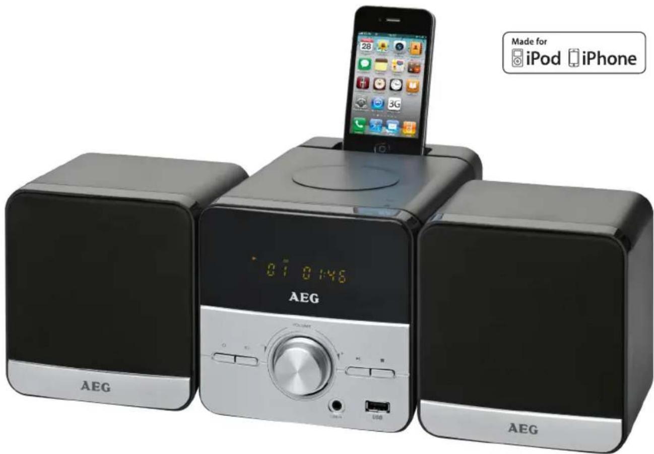 AEG MC 4458 IP - MUSIK-CENTER FÜR iPOD/iPHONE - 1