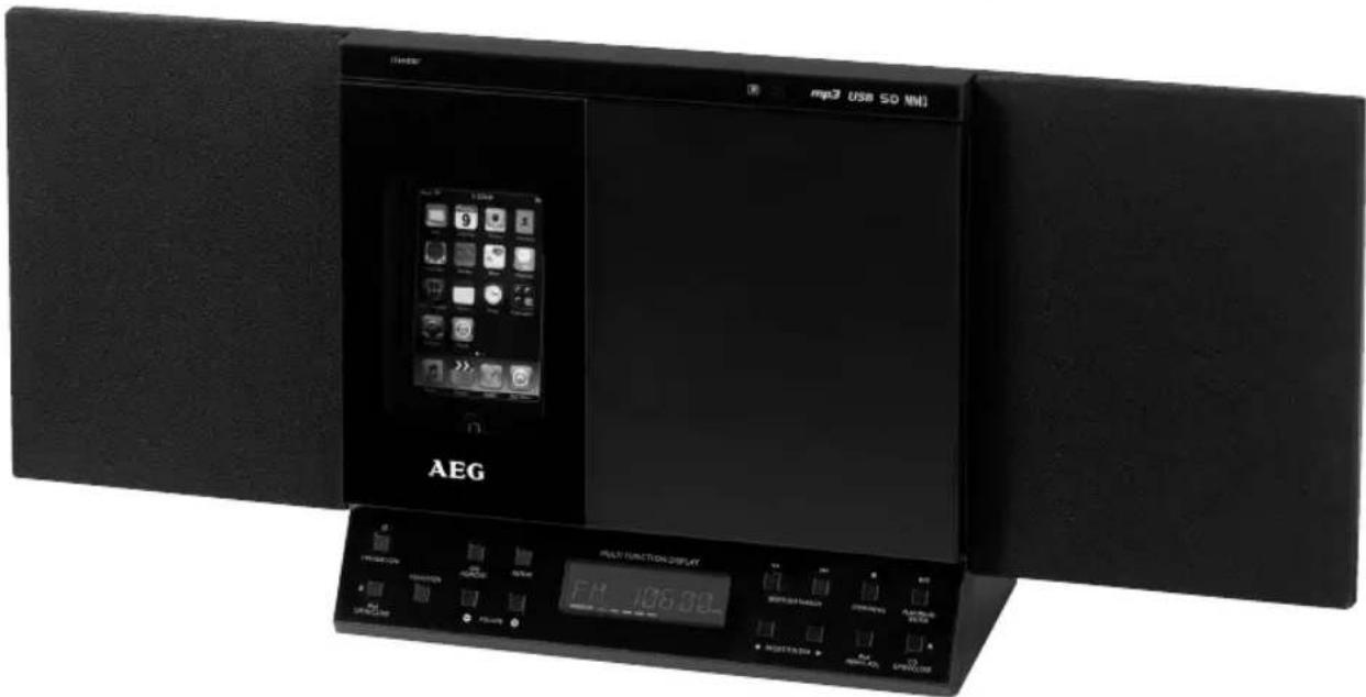 AEG MC 4450 IP - Musik-Center für iPhone/iPod - 3